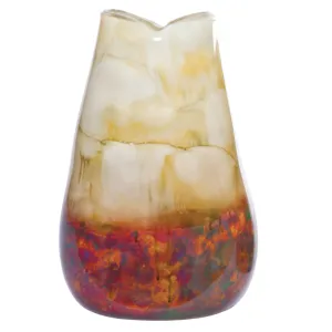 Fiesta Small Glass Flower Urn