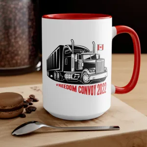 Freedom Convoy 2022 Mug (2 sizes, 2 colors)