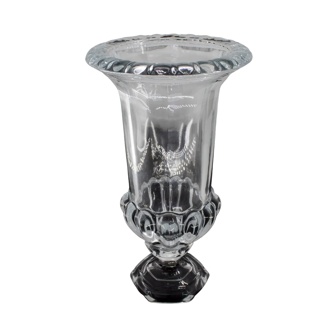 GLASS VASE 22X38CM CLEAR