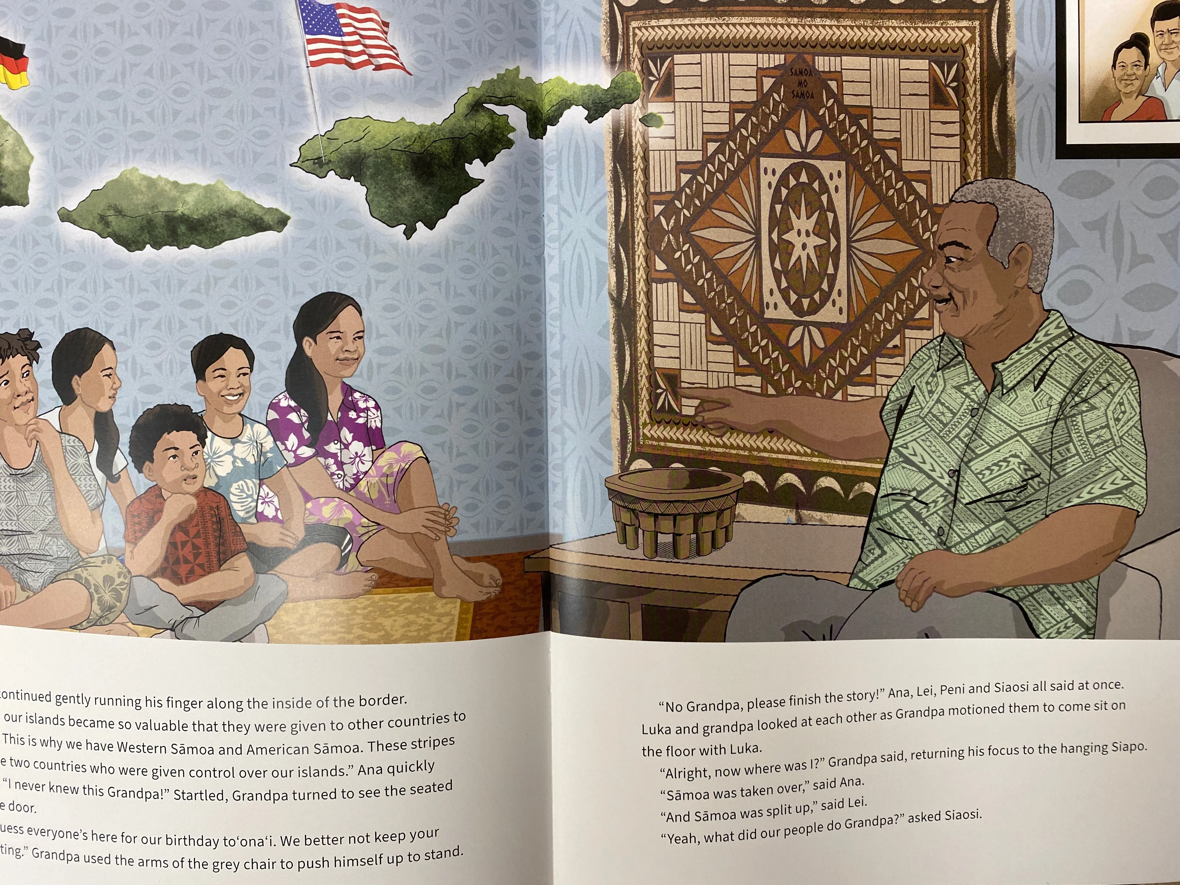 Grandpa's Siapo by Dahlia Malaeulu (Children's book)