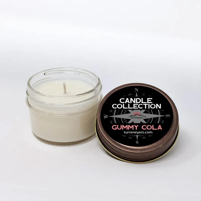 Gummy Cola Candle Collection 4oz Glass Soy Candle