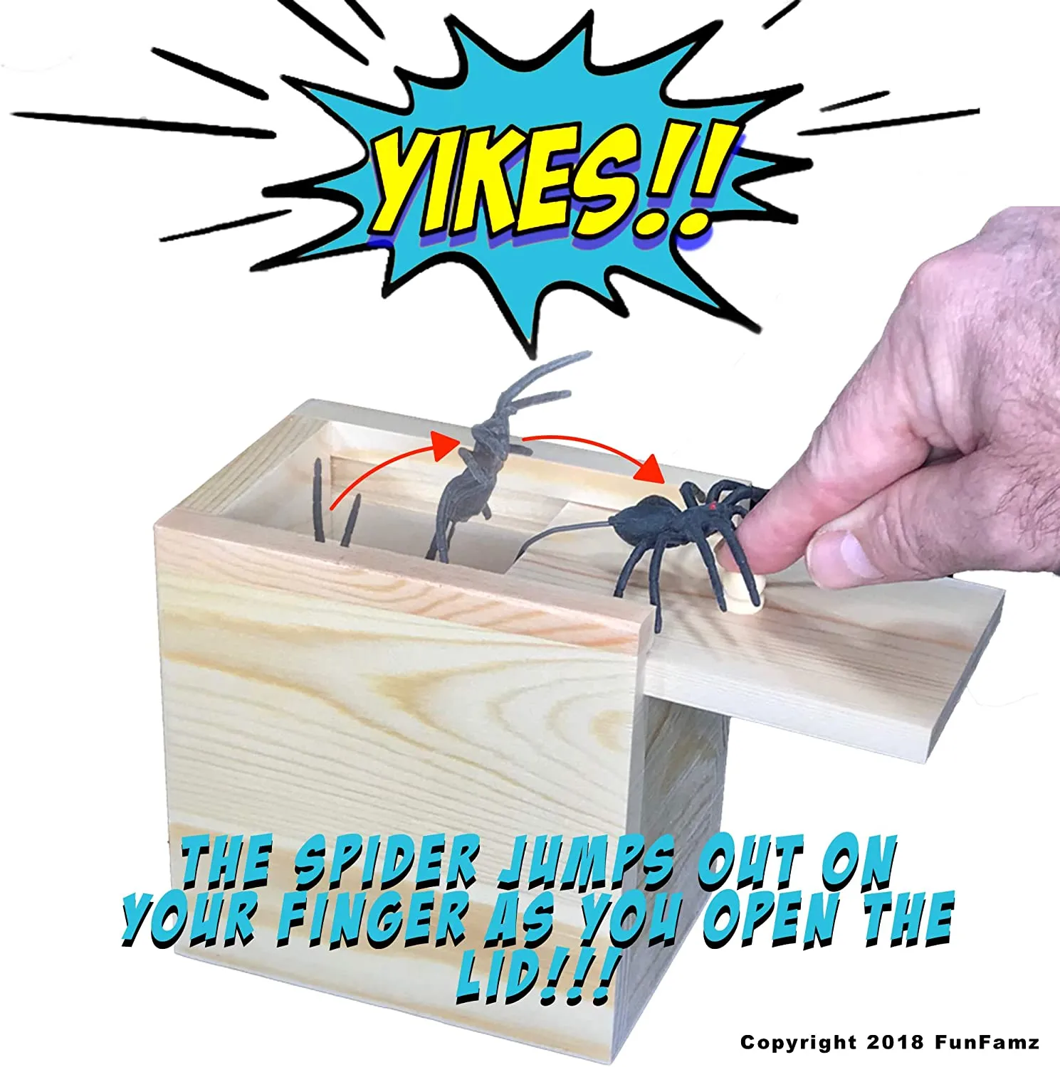 💥HALLOWEEN SPECIAL 💥Super Funny Crazy Prank Gift Box Spider