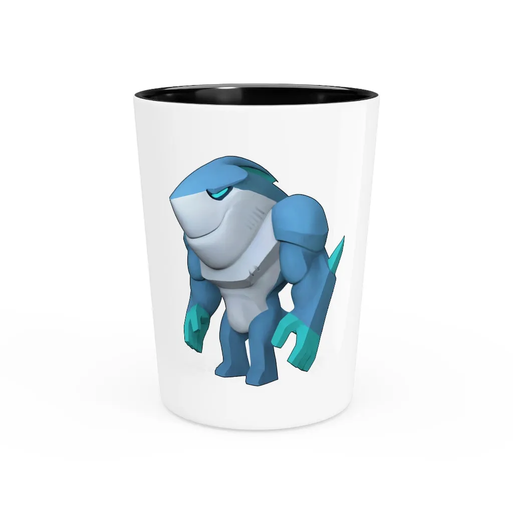 Ice Shark Shot Glass