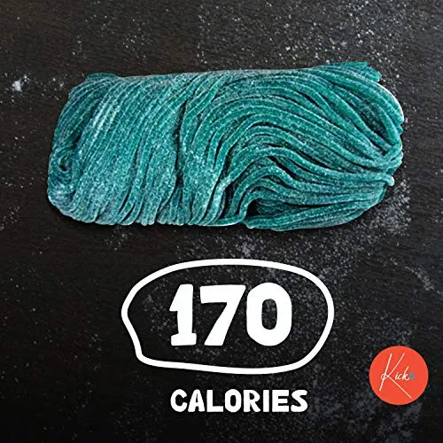 Kicko Sour Blue Raspberry Licorice Laces - 2 Pounds - 32 Ounces, Bulk Candy - Shoestring