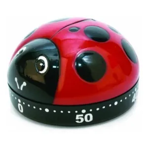 Kikkerland Ladybug Kitchen Timer