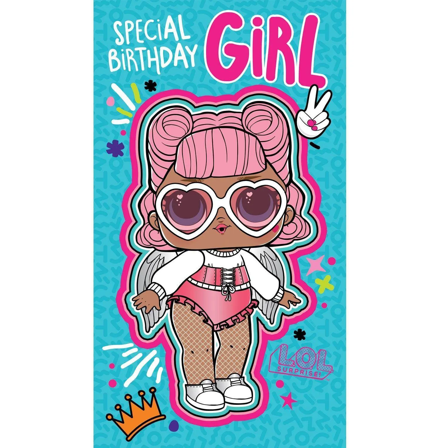 LOL Surprise Special Birthday Girl Card