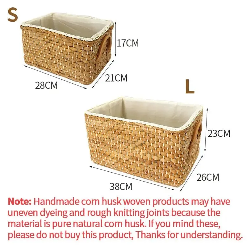 Manual Woven Storage Basket