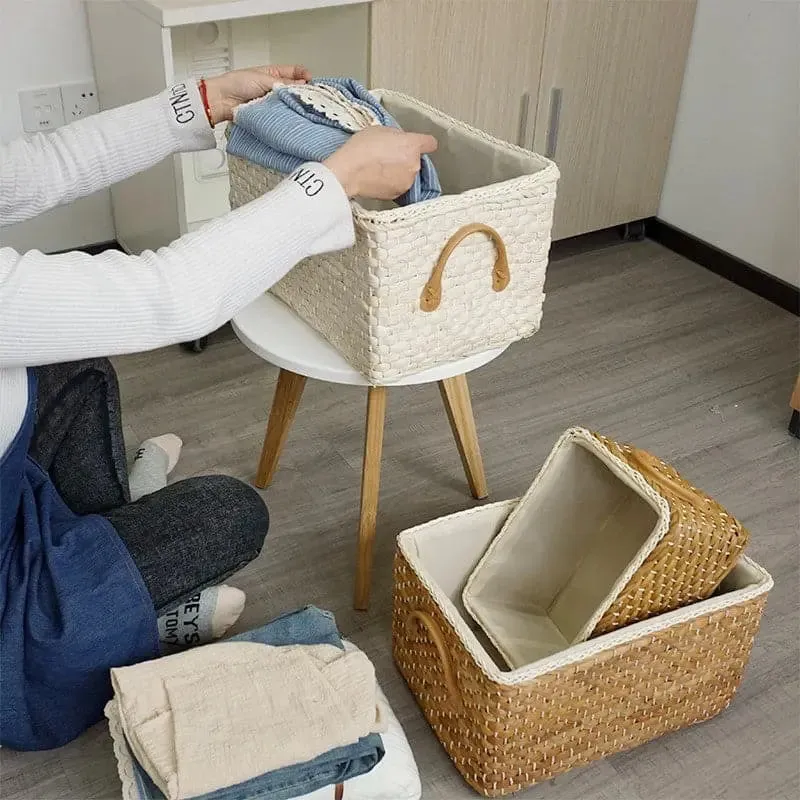 Manual Woven Storage Basket