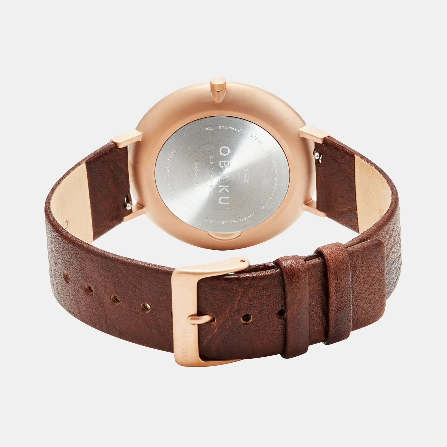 Men Folie Cedar Analog Brass Watch V283GXVBRN