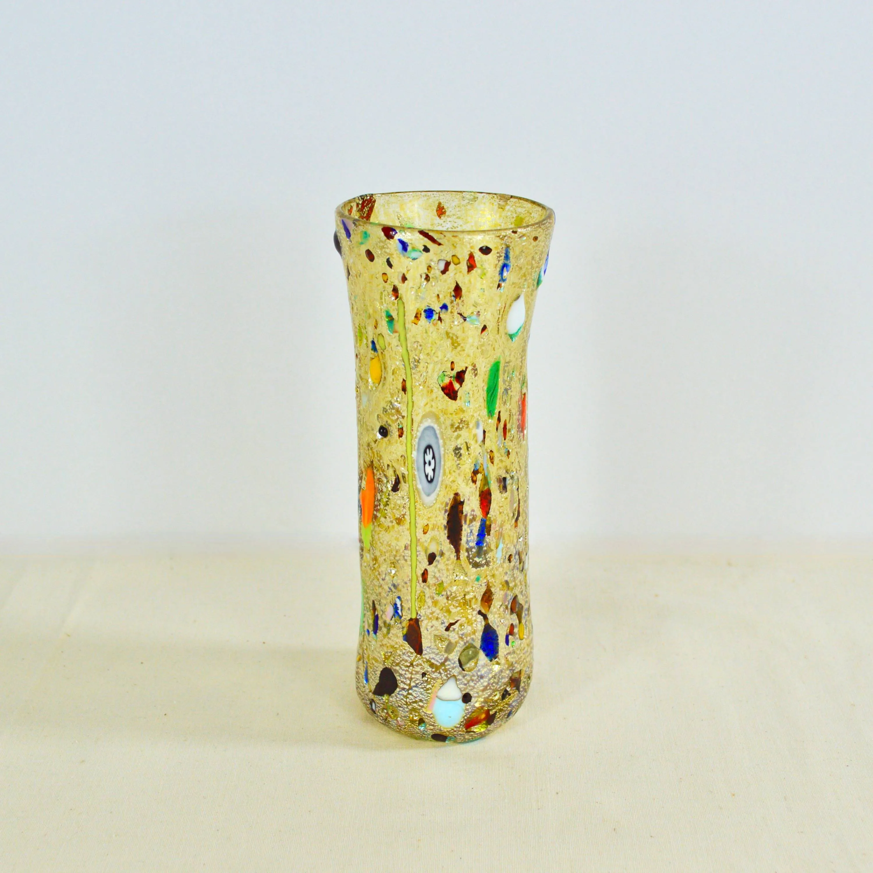 Murano Glass Alta Bud Vase, Made in Italy