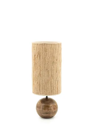 Natural Jute Table Lamp | By-Boo Gadja