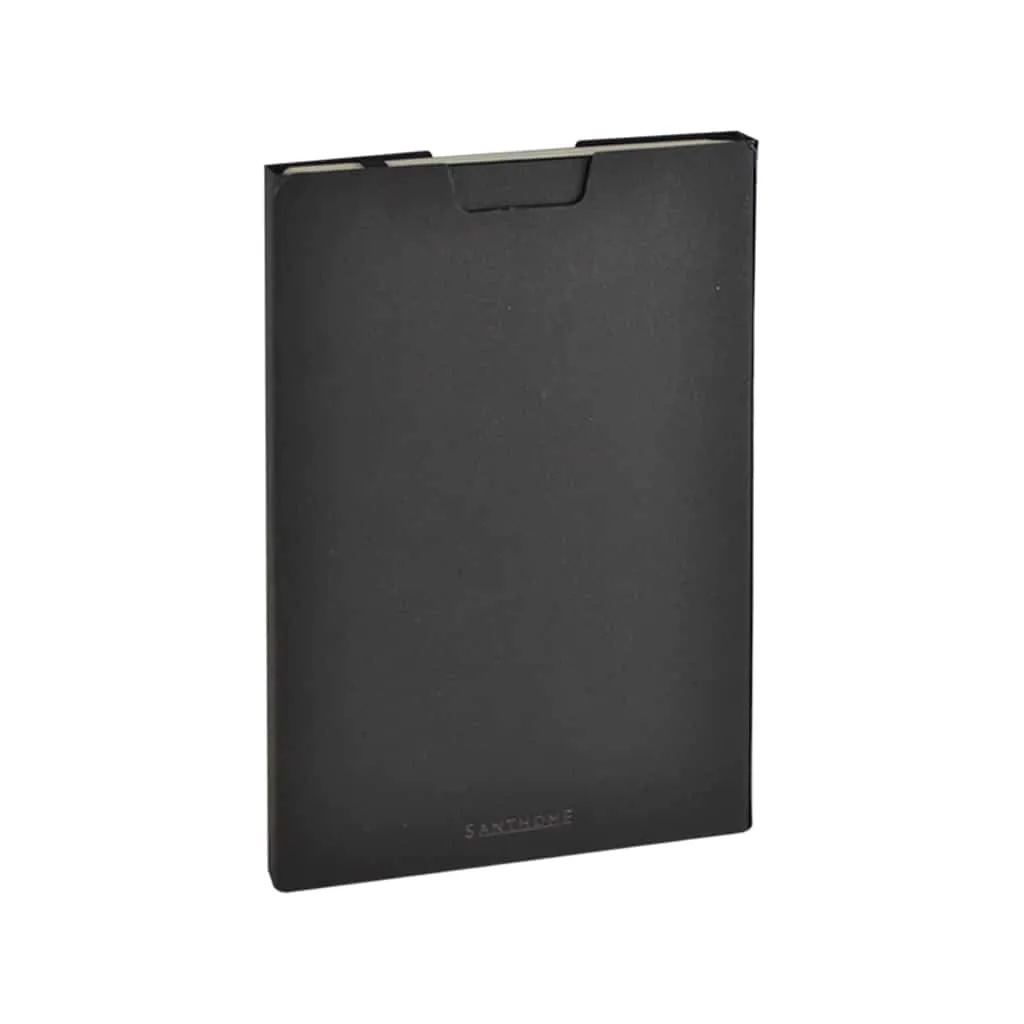 ORSHA - SANTHOME A5 rPET & FSC Certified Notebook - Grey (Anti-Microbial)