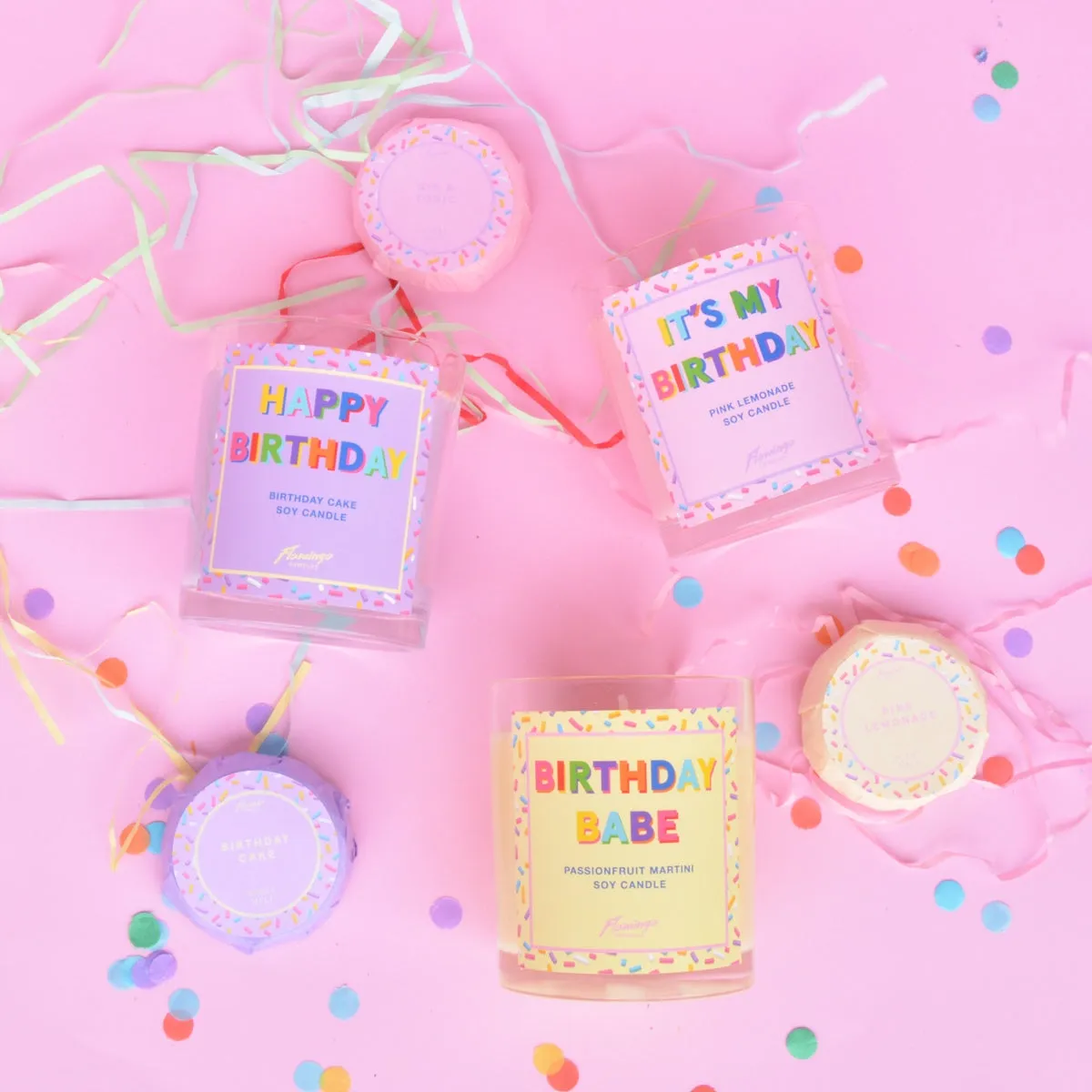 Passionfruit Martini Birthday Babe Sprinkle Candle