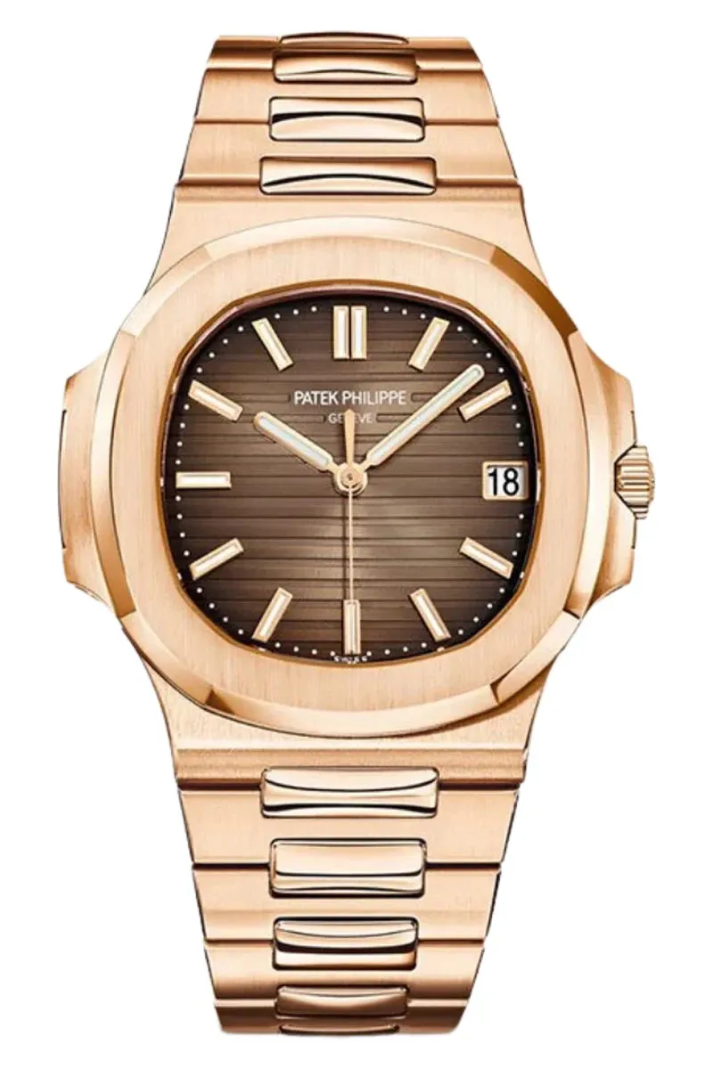 Patek Philippe Nautilus 5711/1R-001 – Rose Gold, Brown Sunburst Dial