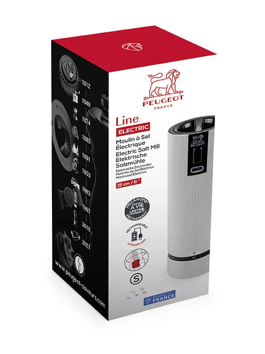 Peugeot – Line u'Select Electric Rechargeable 15 cm Salt Mill