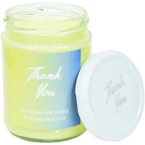 Pina Colada Thank You Candle