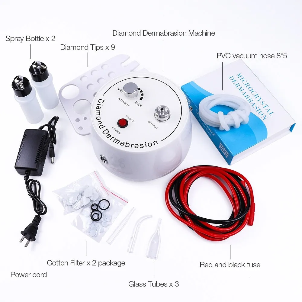 Professional Series 3 in 1 Diamond Microdermabrasion & Hydro-Exfoliation System