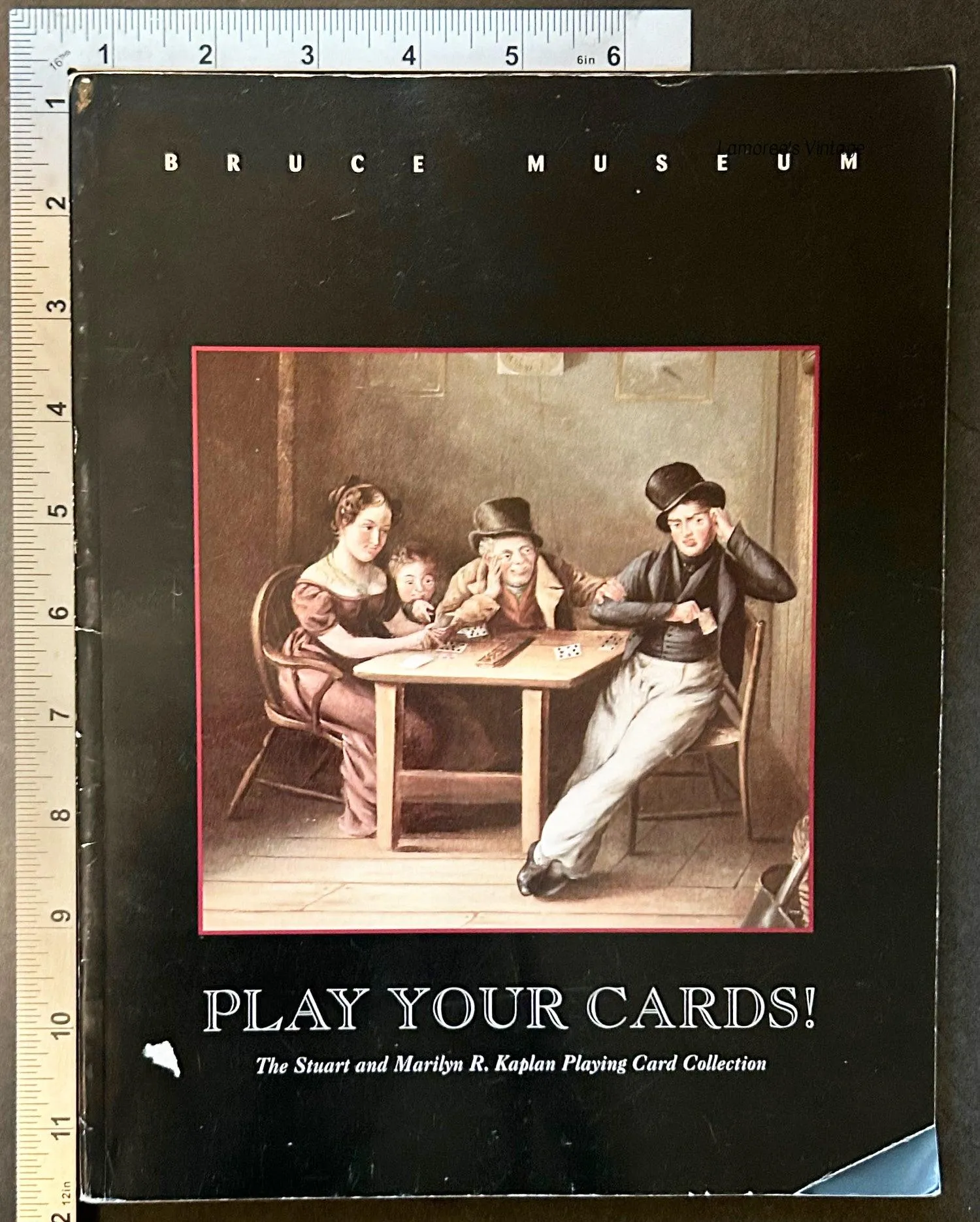 "Play Your Cards!!"  Kaplan Playing Card Collection Book