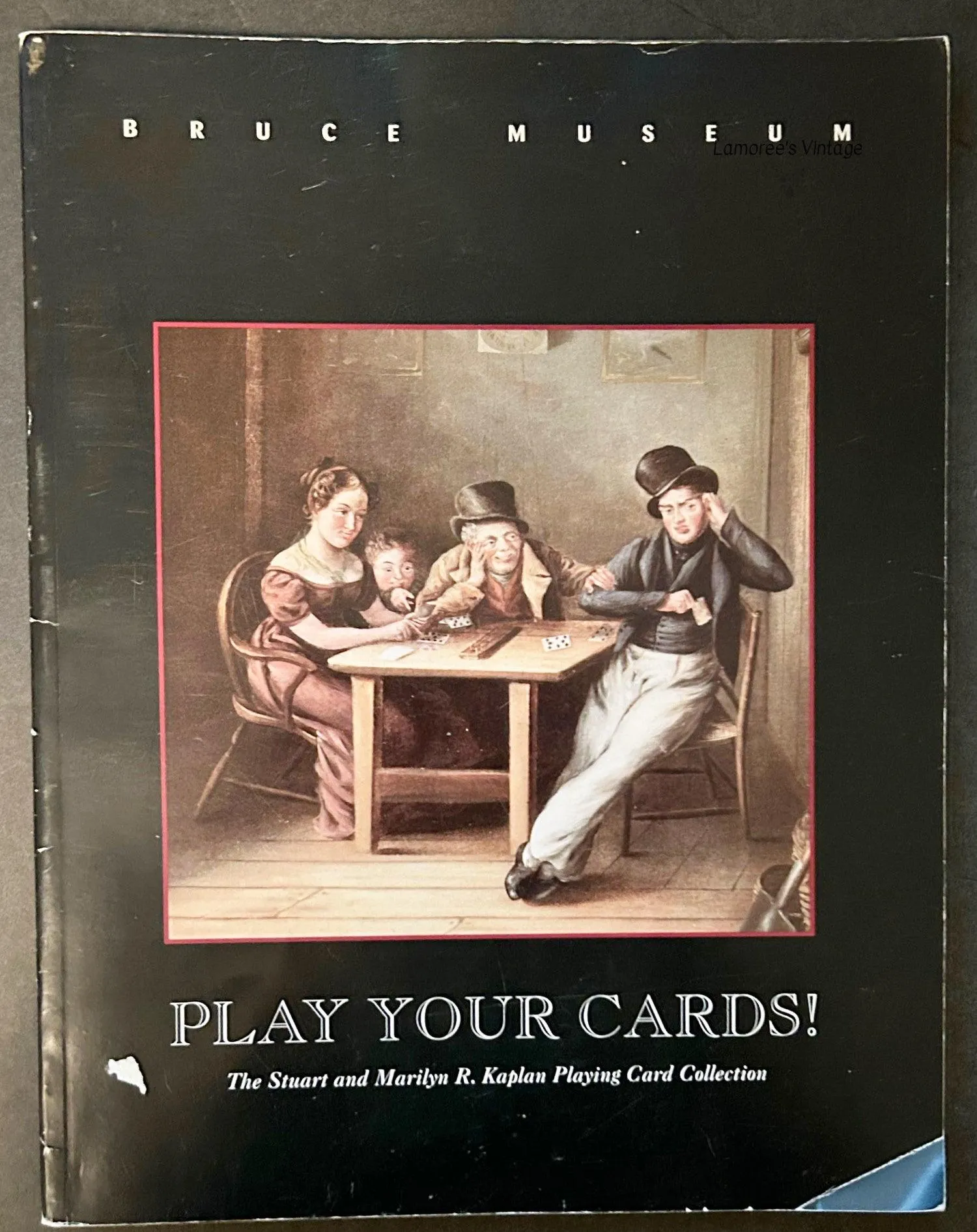 "Play Your Cards!!"  Kaplan Playing Card Collection Book