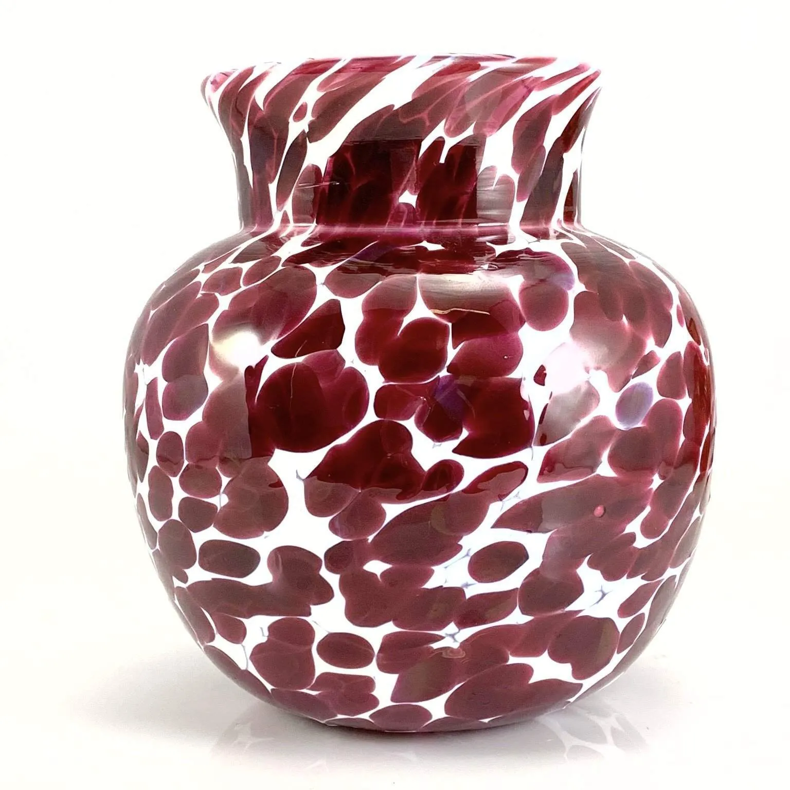 Red Frit Vases