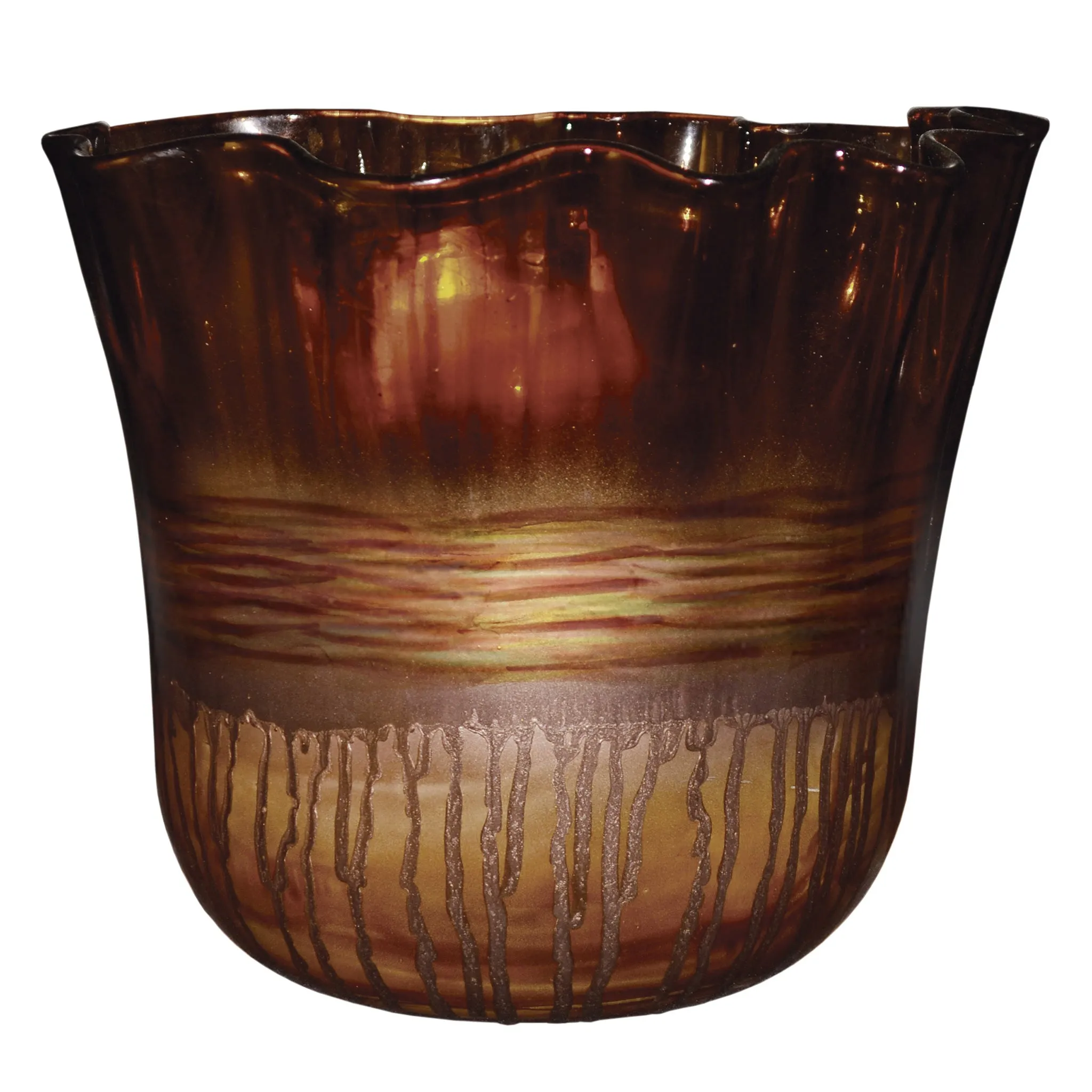 Riviera Sand Ruffle Urn