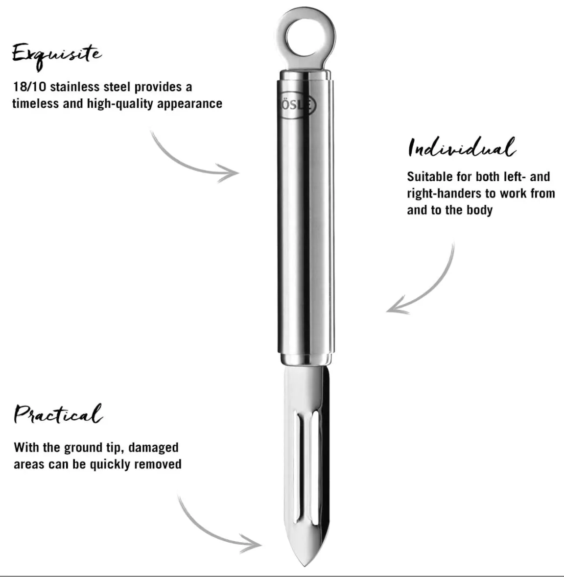 Rosle Stainless Steel Peeler