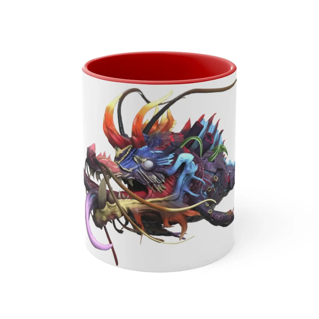 Ryuuk the Fish Dragon God Accent Mug