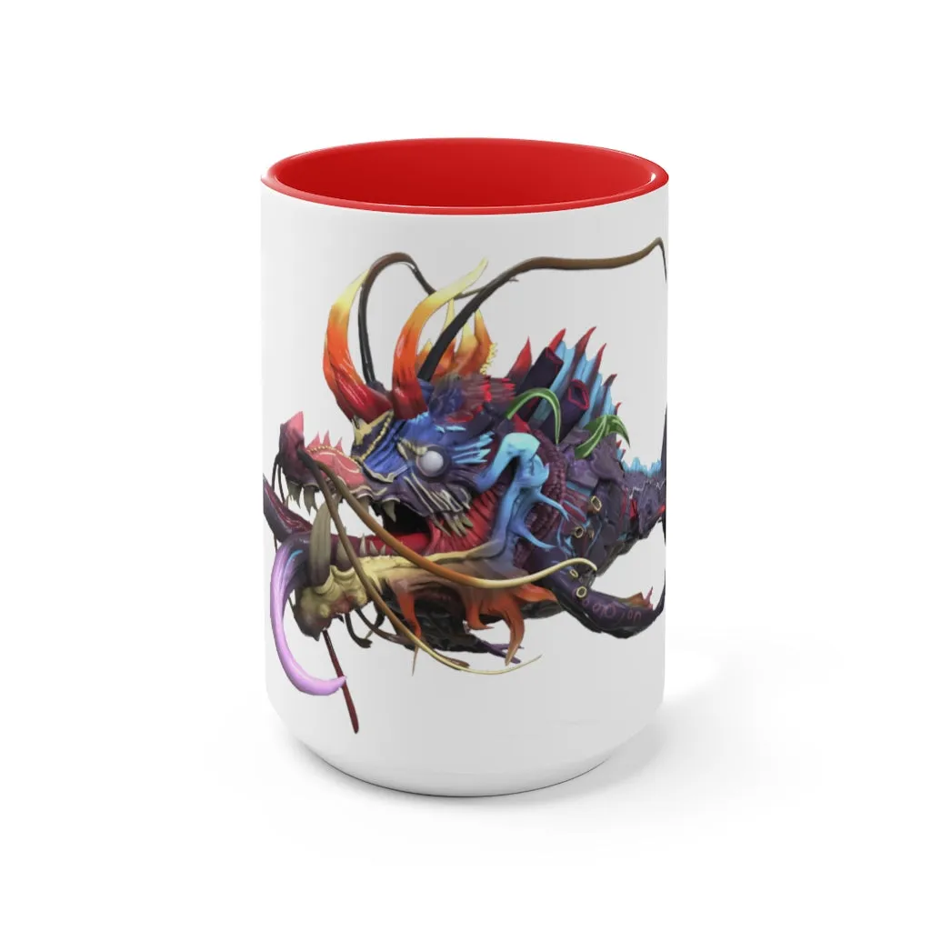 Ryuuk the Fish Dragon God Accent Mug