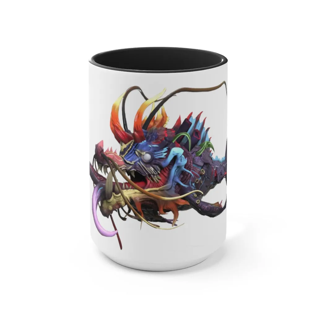 Ryuuk the Fish Dragon God Accent Mug