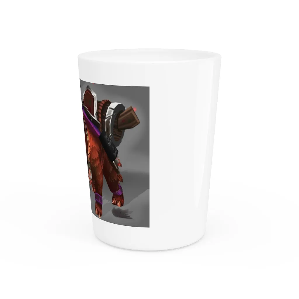 Spam the Death Mount Shot Glass