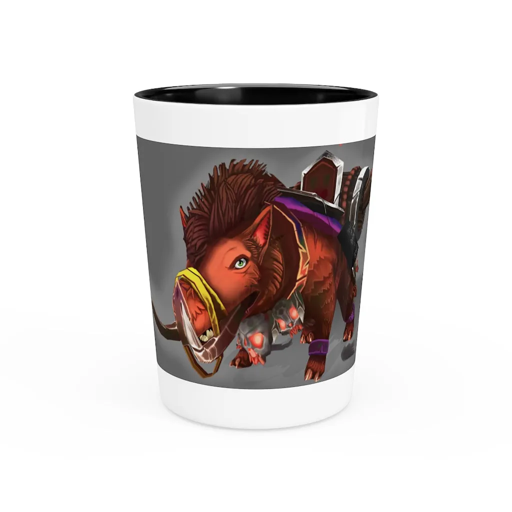 Spam the Death Mount Shot Glass