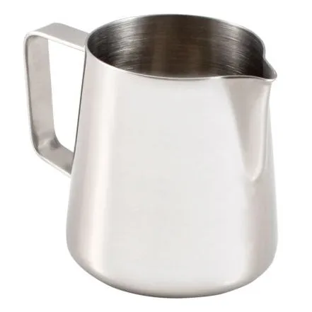 Stainless Steel Kitchen Frother Pitcher – 12oz