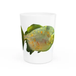 Striped Green Fish Shot Glass