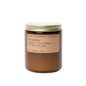 Teakwood & Tobacco Soy Candle (Multiple Sizes)