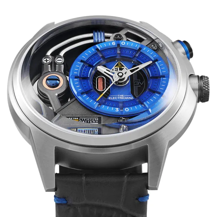 The ELECTRICIANZ Stone Z 45mm Leather