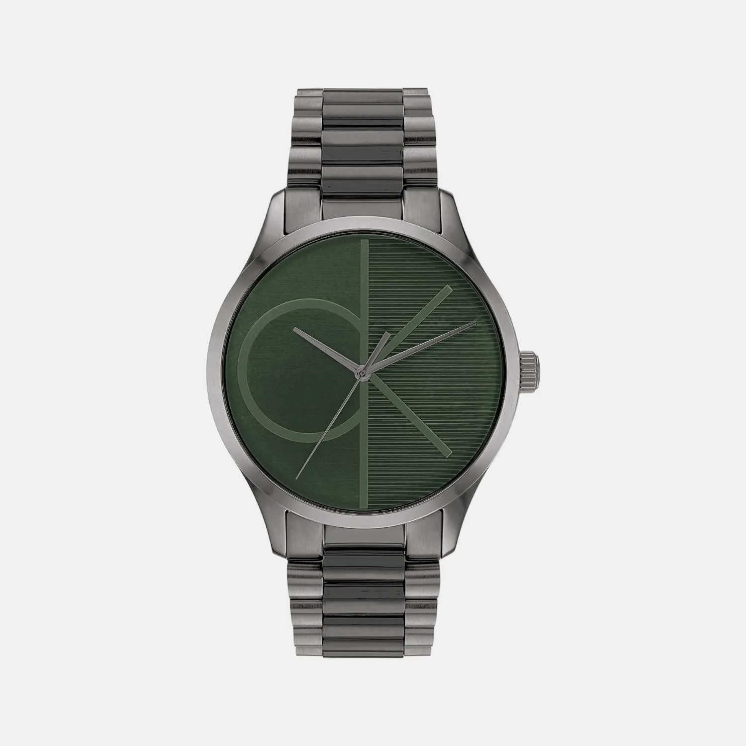 Unisex Green Analog Stainless Steel Watch 25200164