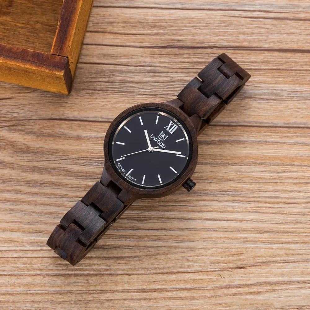 Vintage style Wooden Wristwatch