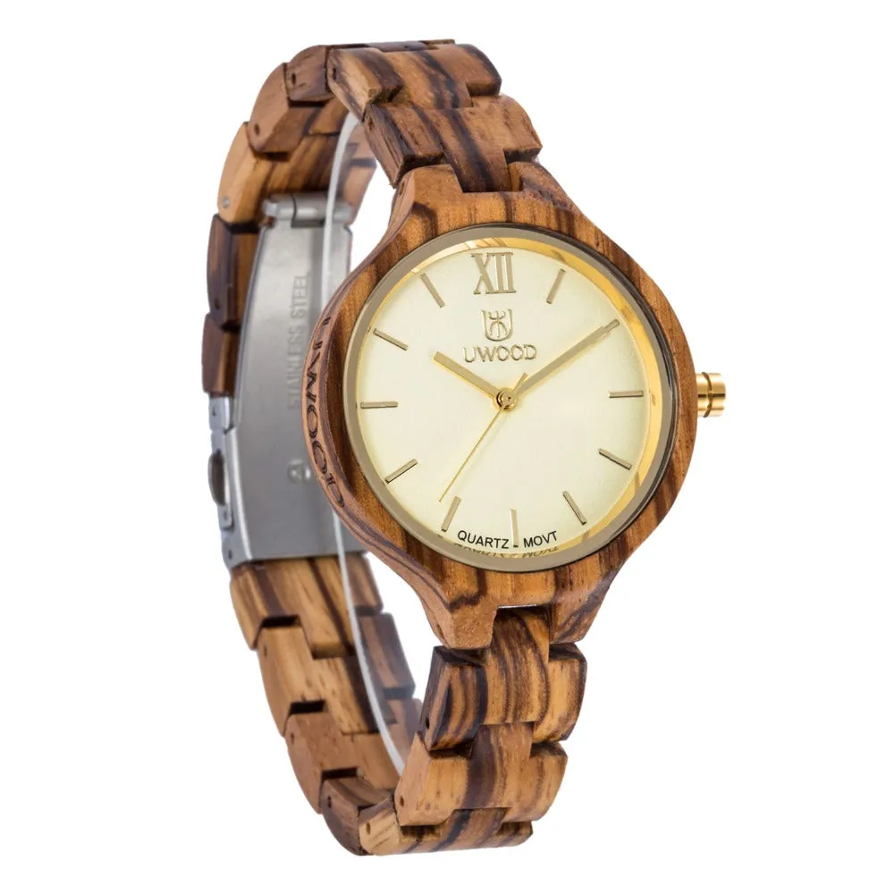 Vintage style Wooden Wristwatch