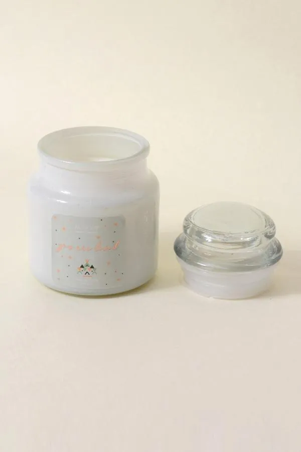 White 3 Oz Scented Jar Candle