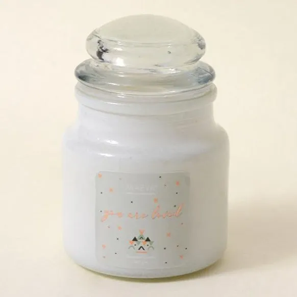 White 3 Oz Scented Jar Candle