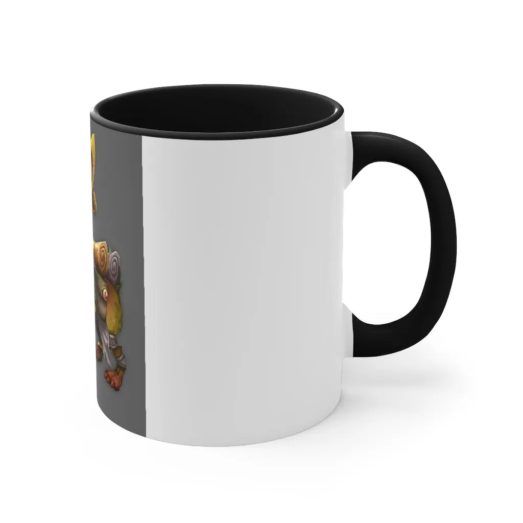 Yellow Amara Accent Mug